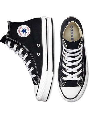 Converse Chuck Taylor All Star Eva Lift Canvas Platform Kadın Günlük Ayakkabı 272855C Siyah