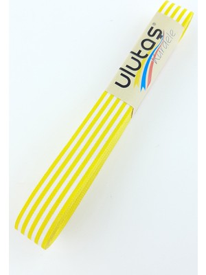 Sarı Çizgili Degrede Kurdele 1,5 cm 10 mt