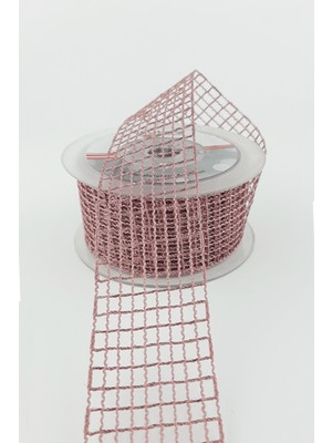 Koyu Pudra  File Kurdele 4 cm 10 mt