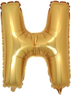 Organizasyon Pazarı 34 inç H Gold Renk Harf Folyo Balon