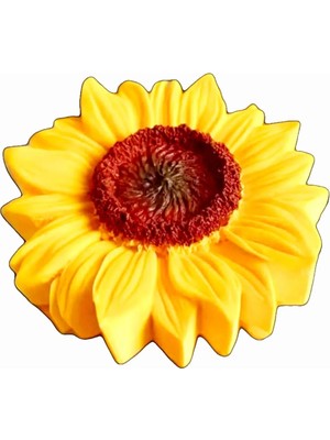 Morlalem 5,4cm Papatya Çiçek Silikon Kalıp K-1250