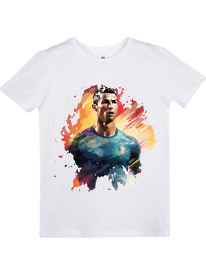 EZ Design Ronaldo Baskılı Tshırt