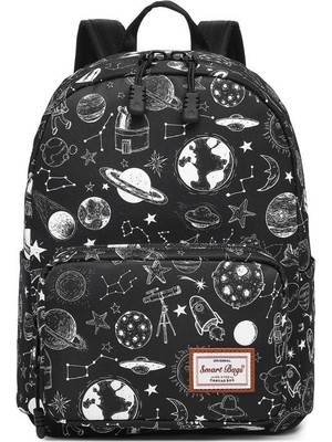 Smart Bags Küçük Boy Printed Edition Uniseks Sırt Çantası 3225