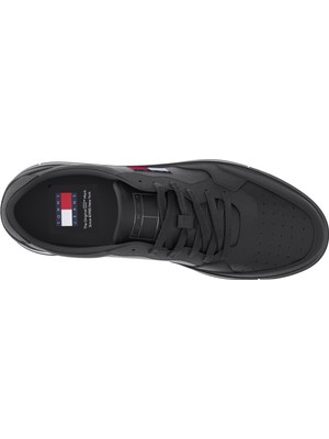 Tommy Hilfiger Siyah Erkek Sneaker Tjm Retro Ess