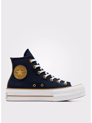 Converse Mavi Kadın Deri Lifestyle Ayakkabı A08860C Chuck Taylor All Star Lı