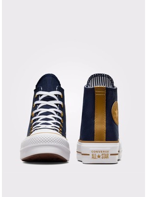 Converse Mavi Kadın Deri Lifestyle Ayakkabı A08860C Chuck Taylor All Star Lı