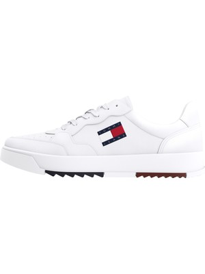 Tommy Hilfiger Beyaz Erkek Sneaker Tjm Retro Ess