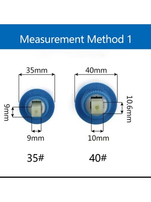 Mingjin Shop2 35MM Vana Stili Musluk Kolu Aksesuarları Banyo Yedek Krom Kaplama Musluklar Kartuş Makara Musluk Tek Metal Kol Kolu (Yurt Dışından)