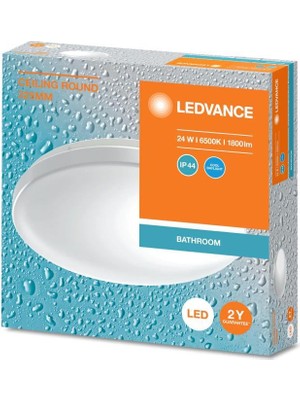 Osram - Ledvance 24W LED Plafonyer 6500K Beyaz Işık Tavan Lambası Banyo Armatür