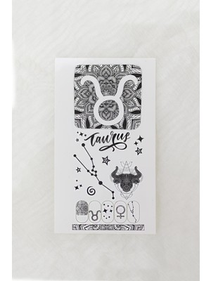 Boğa Burcu El- Tırnak Dövmesi