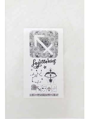 Yay Burcu El - Tırnak Dövmesi