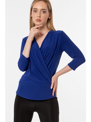 Laranor Kruvaze Kesim Truvakar Kol Bluz 48 - Sax