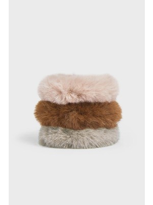 New Obsessions Peluş Puf Toka Seti 3'lü