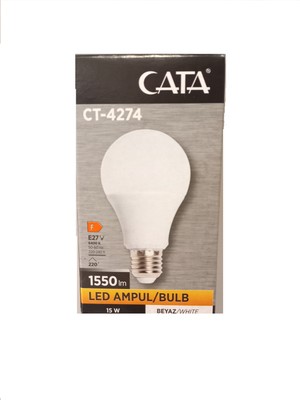 Cata CT-4274 15W E27 Beyaz 10 Adet