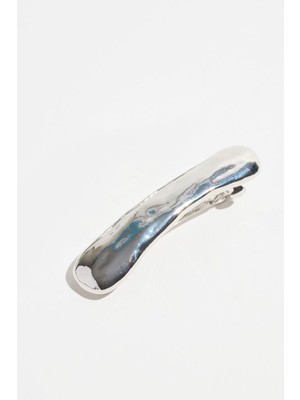 New Obsessions Molten Metal Gümüş Bar Toka