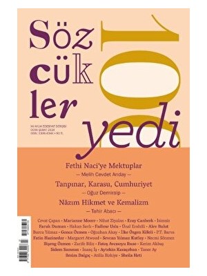 Sözcükler Dergisi 107. Sayı Ocak - Şubat 2024