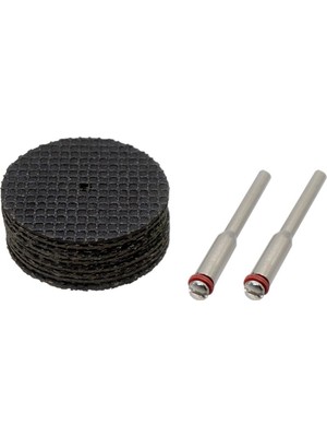 Titi 6132 Gravür Makinası Metal Kesme Mini Disk Set 32X1MM (12 Parça) Yüksek Hassasiyetli Fiber Takviyeli Reçine