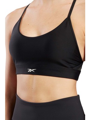 Reebok Lux Strappy Sports Siyah Kadın Bra