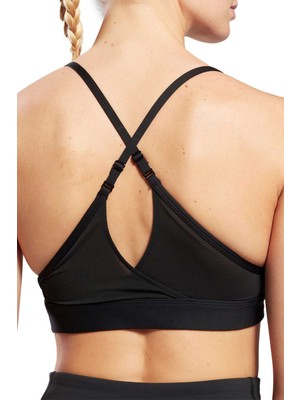 Reebok Lux Strappy Sports Siyah Kadın Bra