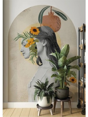 Kt Grup Bohem Woman Duvar Stickeri