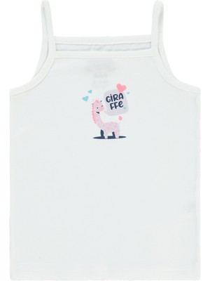 Civil Baby Kız Bebek Atlet 9-18 Ay Ekru