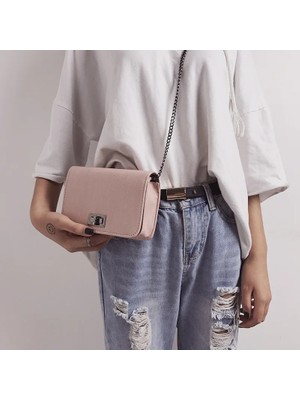 Qiuming Shop Yeşil Stil Women Shoulder Bag Luxury Handbags Women Bags Designer Version Luxury Wild Girls Small Square Messenger Bag Bolsa Feminina (Yurt Dışından)