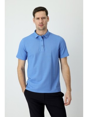 Kinetix Erkek Açık Mavi M-SN328 4fx Polo Yaka T-Shirt 101509957