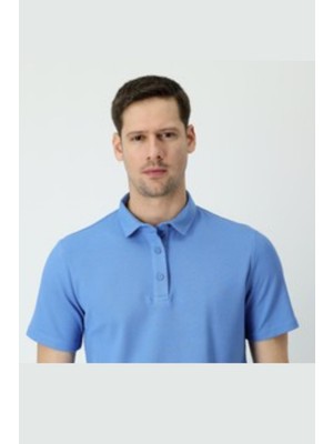 Kinetix Erkek Açık Mavi M-SN328 4fx Polo Yaka T-Shirt 101509957