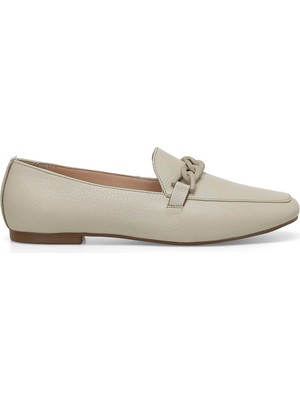 Nine West Yamo 4fx Kırık Beyaz Kadın Loafer