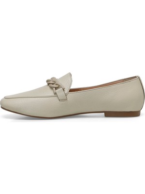 Nine West Yamo 4fx Kırık Beyaz Kadın Loafer