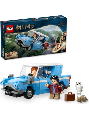 LEGO® Harry Potter™ Uçan Ford Anglia™ 76424 - 7 Yaş & Üzeri Çocuklar için Yaratıcı Oyuncak Yapım Seti (165 Parça)