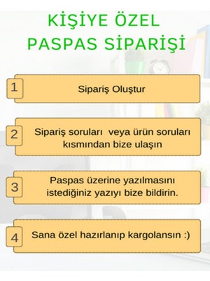 Pazarova Dışarıdan Stres Getirmek Yasaktır Dekoratif Kapı Önü Paspası T-1076