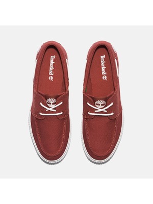 Timberland Low Lace Up Sneaker Erkek Bordo Günlük Ayakkabı Tb0A68Gdez51