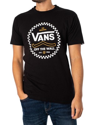 Vans Round Off Tee-B Erkek Siyah Tshirt VN000FJSBLK1