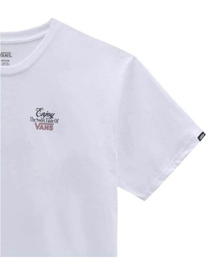 Vans Checkerboard Taste Tee-B Erkek Beyaz Tshirt VN000FKGWHT1