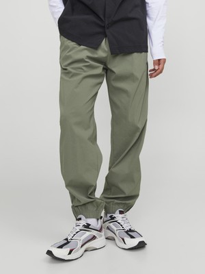 Jack & Jones Jpstkarl Jjhook Jogger Ln Erkek Yeşil Pantolon 12253040-21