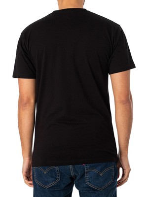 Vans Round Off Tee-B Erkek Siyah Tshirt VN000FJSBLK1