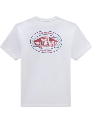 Vans Wayrace Tee-B Erkek Beyaz Tshirt VN000FKMWHT1