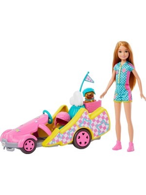 Barbie Stacie Go Kart HRM08 Lisanlı Ürün