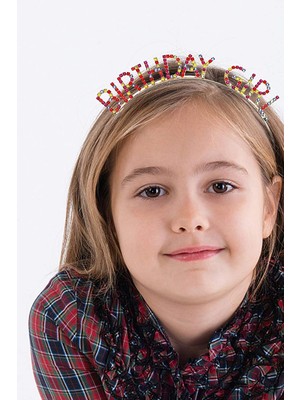 Birthday Girl Taşlı Birthday Doğum Günü Parti Taç