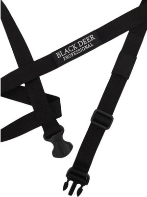 Black Deer Ayarlanabilir Mat Taşıma Askısı Yoga Pilates Kamp Mat Taşıma Kayışı Klipsli Siyah