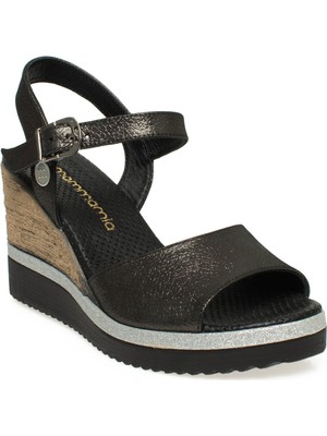 Mammamia D24YS-1015Z Dolgu Topuk Kadın Sandalet