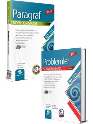 Bilgi Sarmal Yayınları Problemler ve Paragraf Soru Bankası (2'li Set)