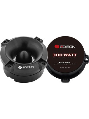 Edison ED-TW25 8 cm Super Bullet Spl Neodyum Tweeter 60W Rms 300W Maksimum