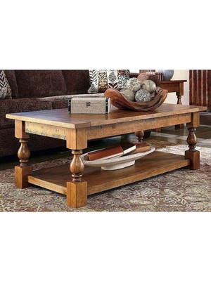 Masifart Avila Ahşap Orta Sehpa