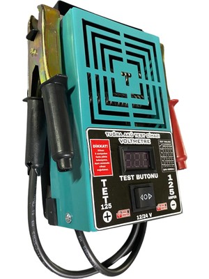 Tuğra 125 Amper Akü Test Cihazı