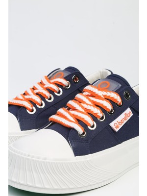 Benetton Benetton® | BNI-10097 Lacivert -Ithal Kadın Platform Spor Ayakkabı