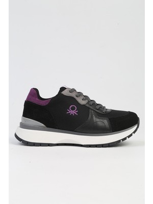 Benetton Benetton® | BN-31021 - 3959 Siyah-Kadın Spor Ayakkabı