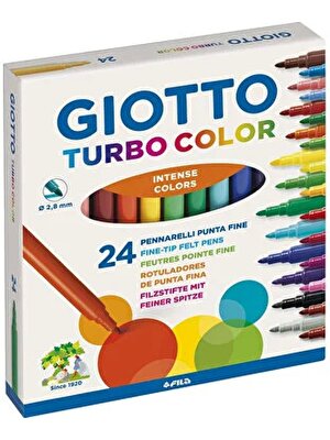 Giotto Turbo Color 24'lü Kutu Keçeli