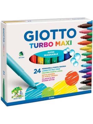 Giotto Turbo Maxi Jumbo Keçeli 24'lü Kutu